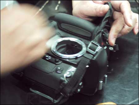 数码相机CCD/CMOS的清洁方法