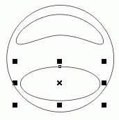 CORELDRAW制作透明风格按纽