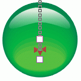 CORELDRAW制作透明风格按纽