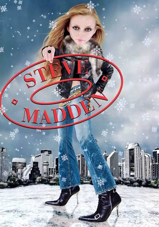 Steve Madden女鞋经典广告设计
