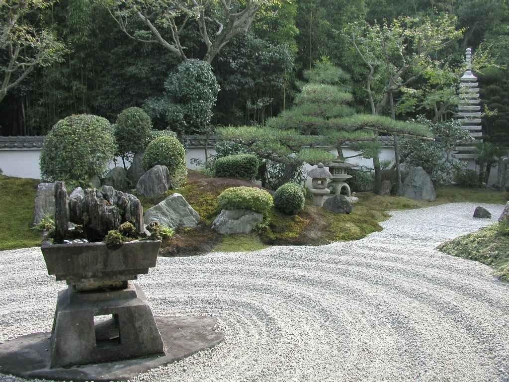 日本园林之枯山水庭院