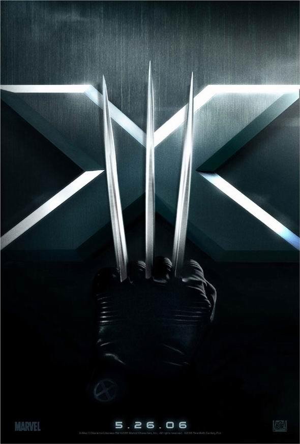 电影《X战警3》海报欣赏