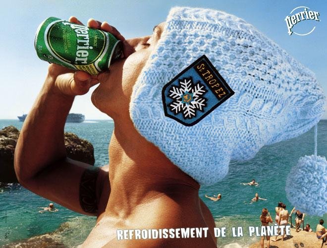 PERRIER矿泉水广告欣赏