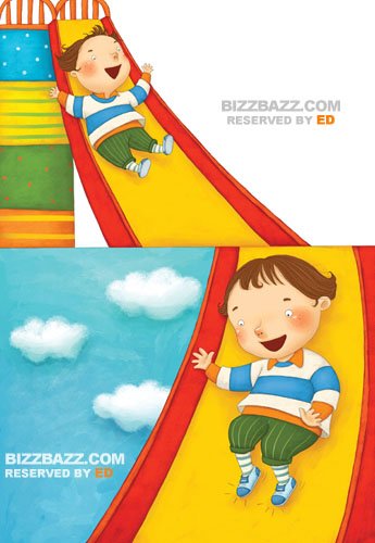 韩国bizzbazz超可爱的插画(一)