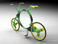 JosefCadek設計的可折疊自行車