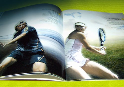 中國網球公開賽宣傳印刷品