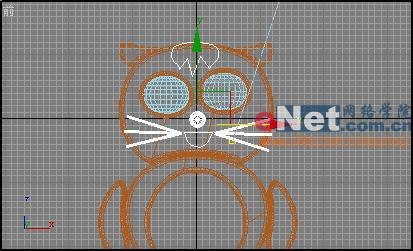 3DSMAX实例做个会动眼珠的小花猫挂钟(3)