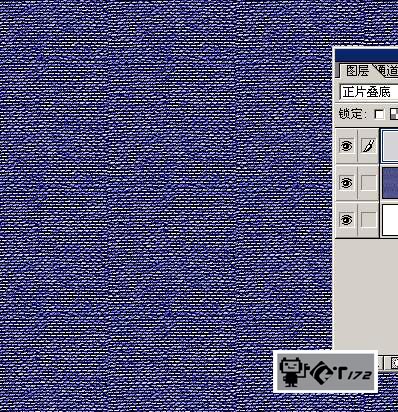 Photoshop巧繪制牛仔布底紋