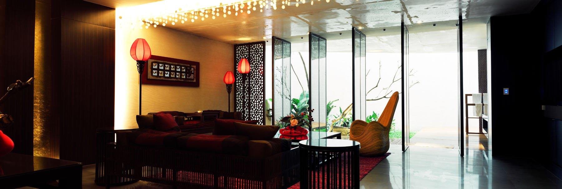 台湾汽车旅馆内部空间设计