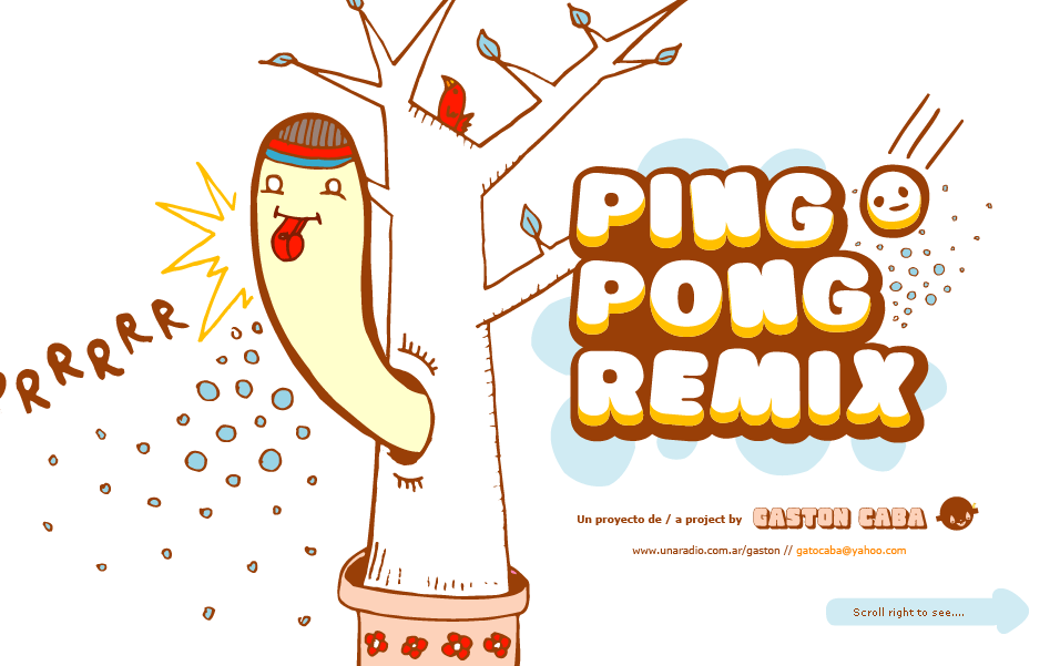 Ping-Pong Remix关于乒乓的插画(一)