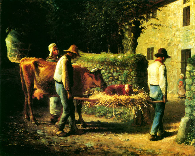 法国现实主义画家米勒