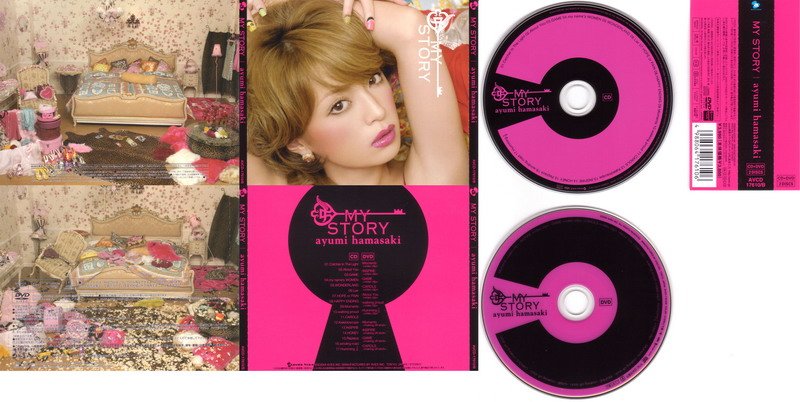 滨崎步CD封套和内页设计欣赏