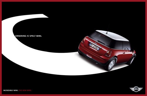 宝马MINI汽车广告设计