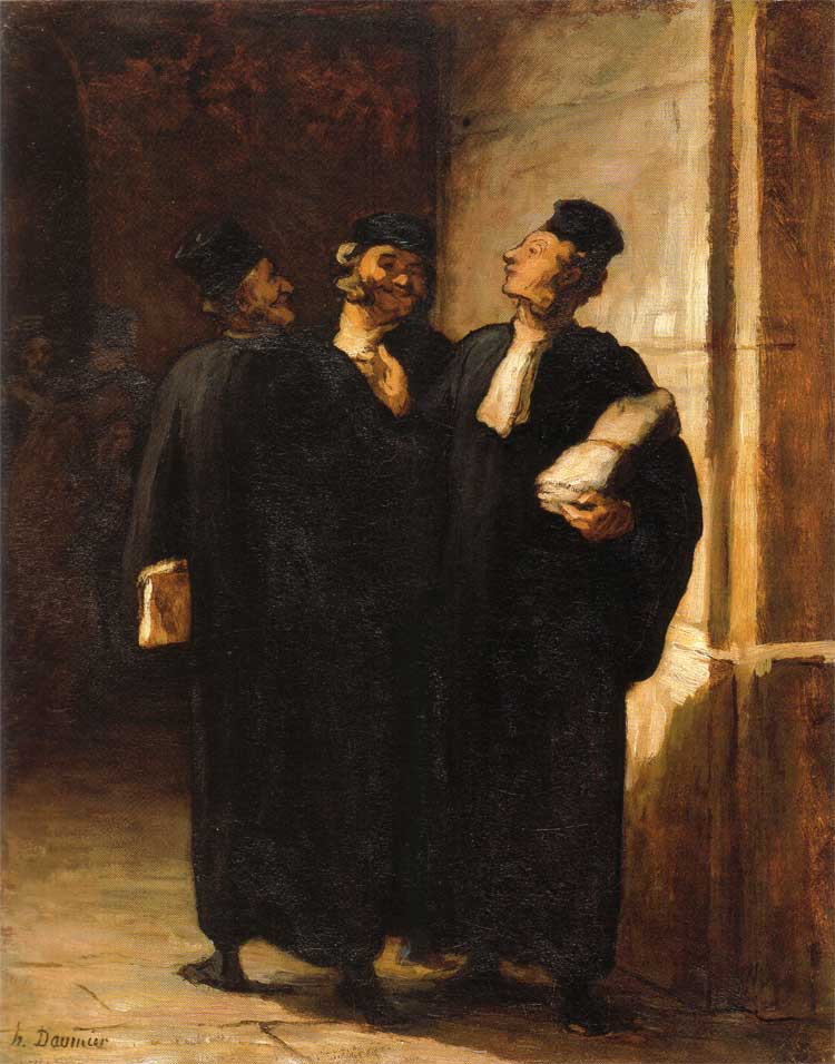 法国现实主义讽刺画大师奥诺雷·杜米埃(Honoré Daumier)