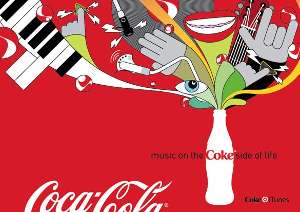 可口可乐(Coca-Cola)平面设计欣赏