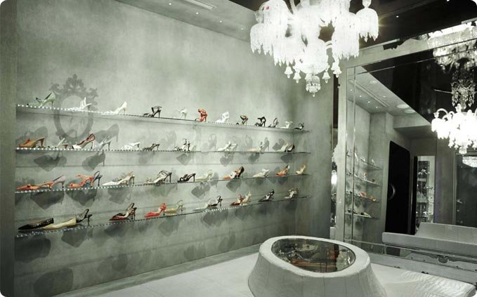 极具特色的鞋店设计