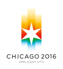 美国芝加哥推出申办2016年奥运会标志