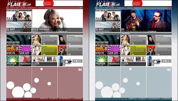 FA design 网页界面设计