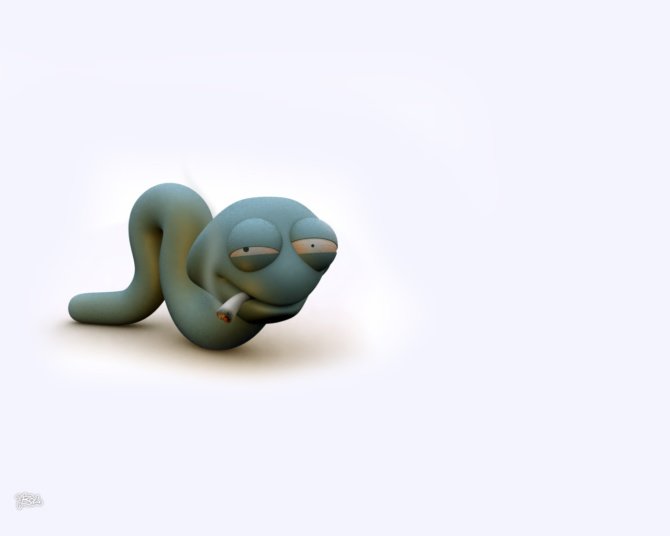 Nicolas Boucher的卡通3D动物设计