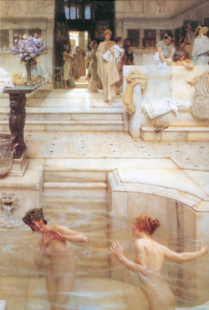 英国皇家学院派画家阿尔玛-达德玛(Alma Tadema)