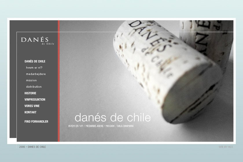 智利H23设计团队网页设计欣赏(上)