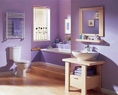 紫色卫浴的天籁魅力