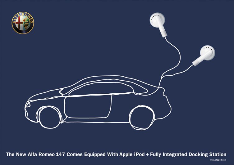 Alfa Romeo汽车平面广告设计