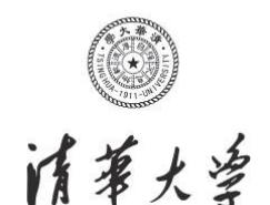 大学校徽系列:清华大学标志矢量图