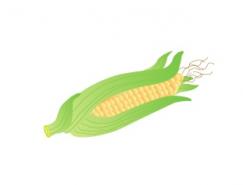 蔬菜系列:玉米矢量素材