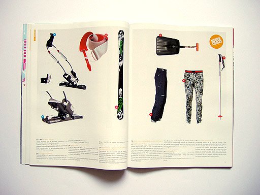 滑雪杂志Ski Revolution版式设计