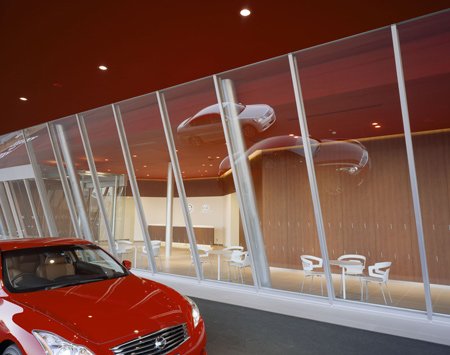 建筑欣赏:Nissan Grandrive 汽车测试中心