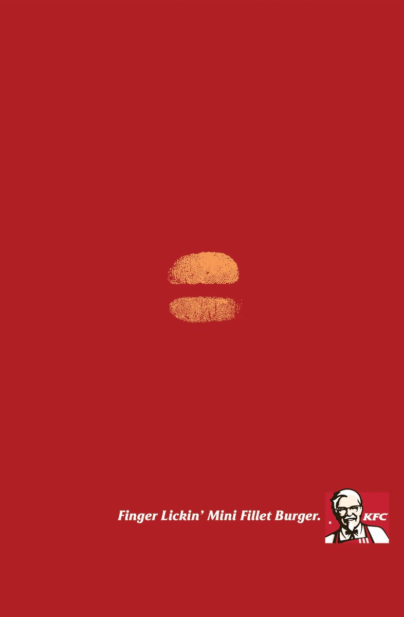 KFC肯德基平面广告