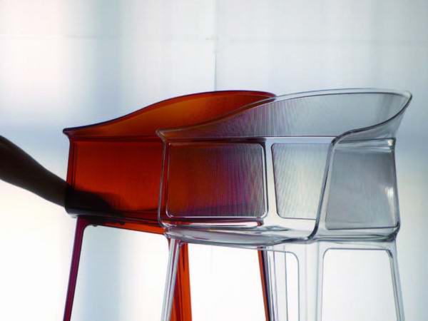 papyrus透明塑料椅子设计