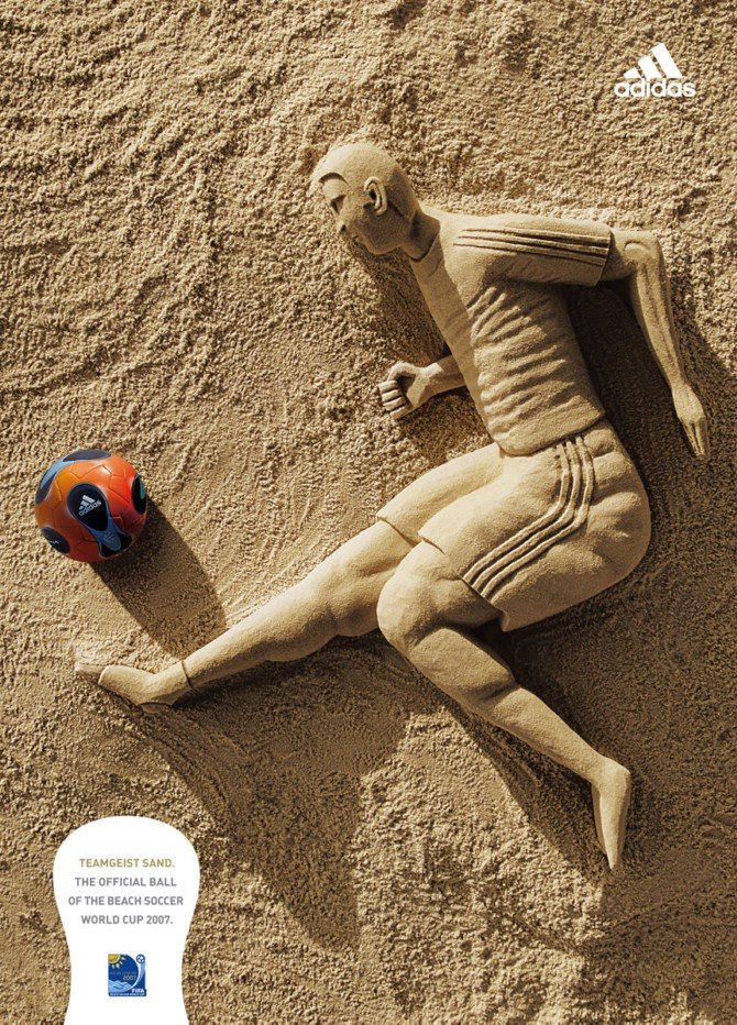 ADIDAS沙滩足球广告欣赏