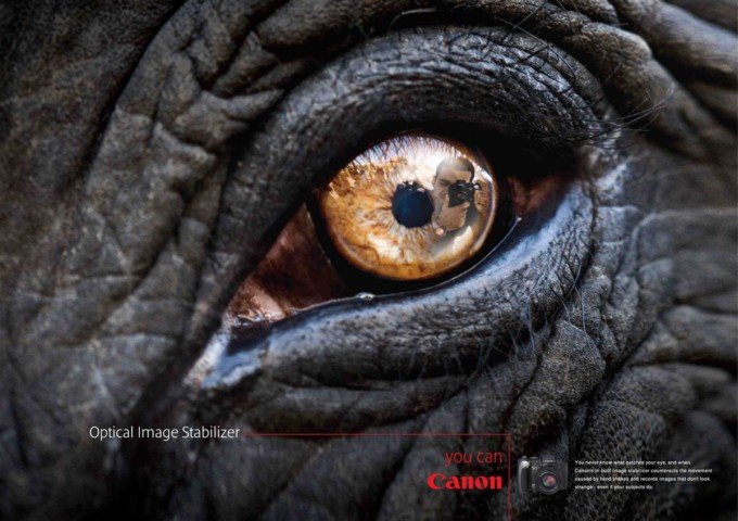 CANON数码相机平面广告欣赏