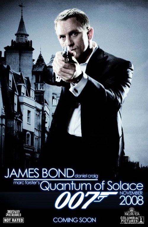 《007 量子危机》电影海报欣赏