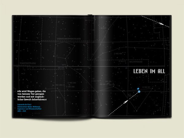太空探索画册设计