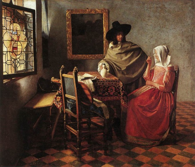 荷兰17世纪杰出画家约翰内斯·维米尔( Johannes Vermeer)