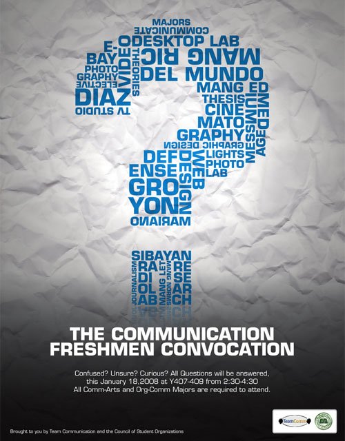 Convocation Poster