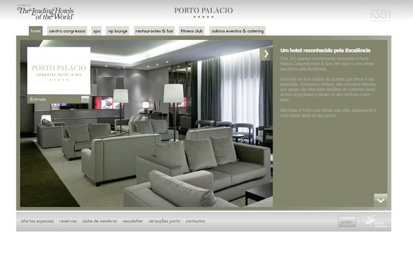 porto palacio酒店网站欣赏