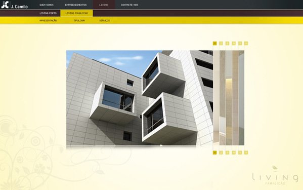 JCamilo建筑公司网站欣赏