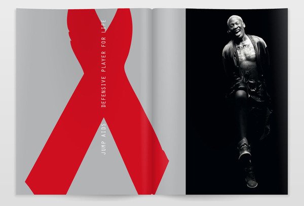 JUMP AIDS:预防爱滋病画册设计