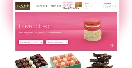 inspirational e-commerce website design