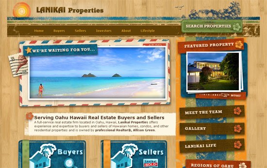 Lanikai Properties - screen shot.