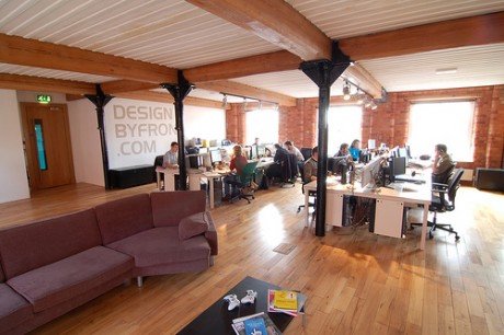 12个创新公司的创造性办公工作空间