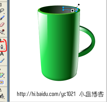 Fireworks鼠绘教程：绘制精美可爱水杯图标