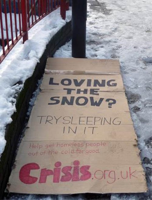 Crisis: Snow bed