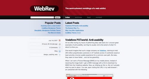 Beautiful Designs - WebRevolutionary â??The semi-coherent ramblings of a web addict.