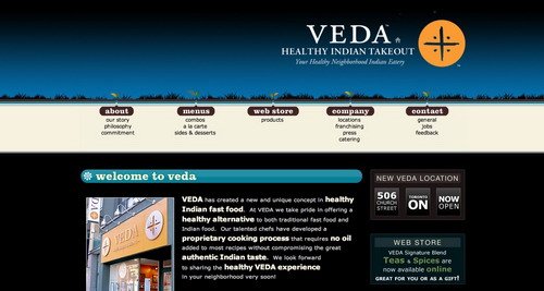 Beautiful Designs - ~ VEDA ~ Healthy Indian Takeout & Eatery