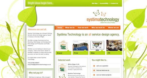Beautiful Designs - Systima Technology - Creative Solutions on the Isle of Wight